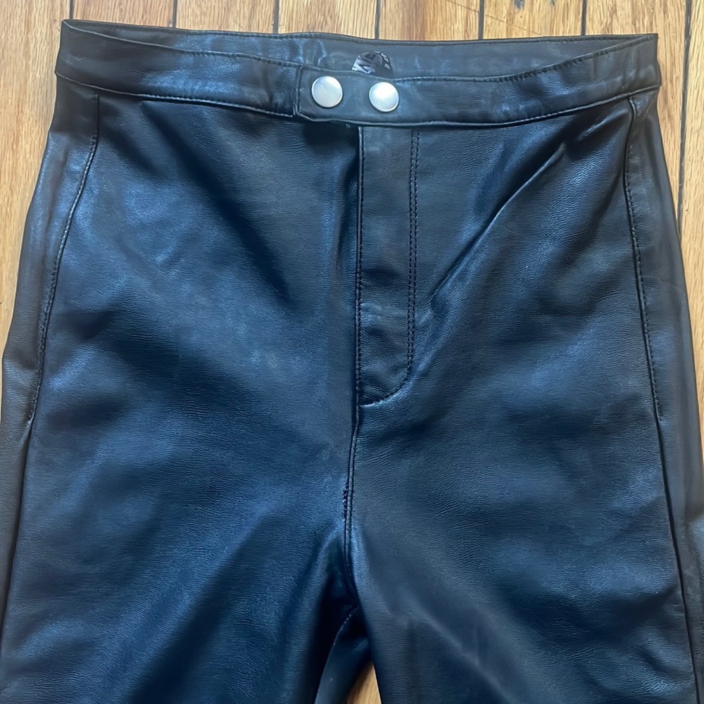 Faux Leather Skinny Pants
